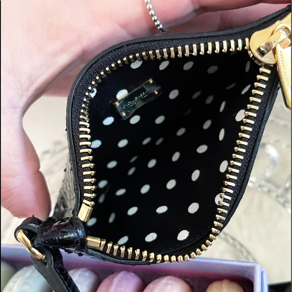 Authentic Dolce & Gabbana Limited Edition Black Python Card Wallet - Picture 7 of 11